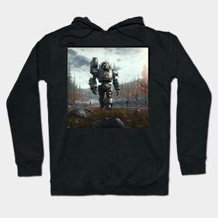 In the wastelands : Big power-armour Hoodie